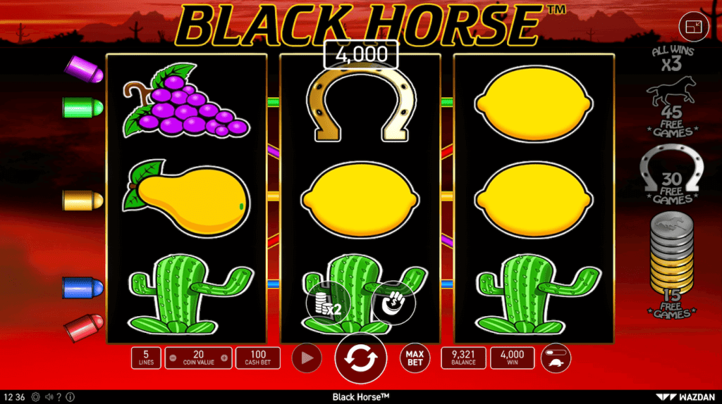 Jugar gratis Black Horse
