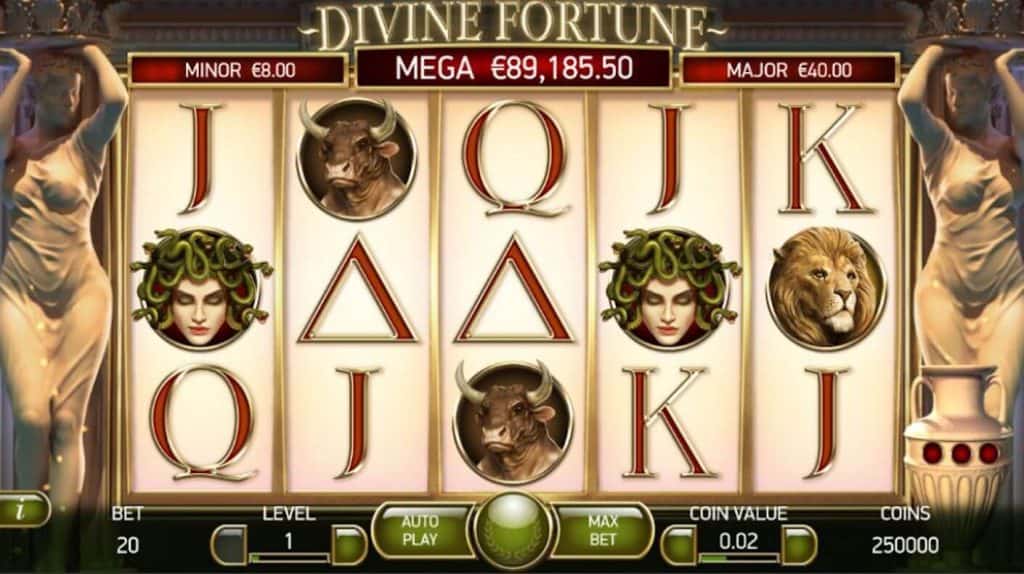 Jugar gratis Divine Fortune