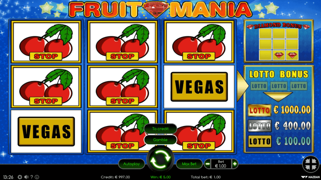 Jugar gratis Fruit Mania