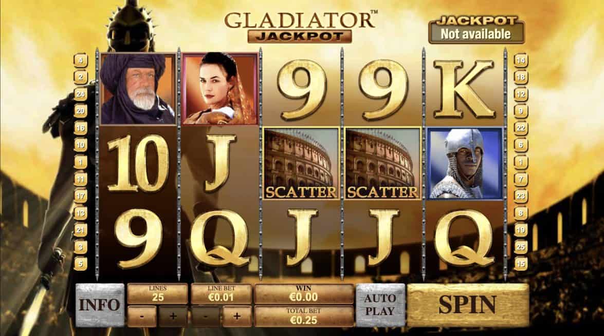 Gladiator Jackpot by PlayTech