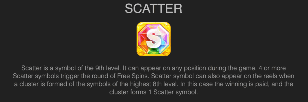 Merge Up BGaming scatter símbolo