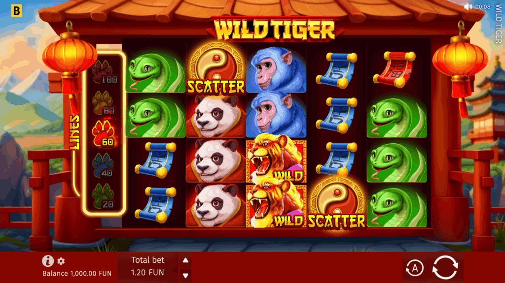Jugar gratis Wild Tiger